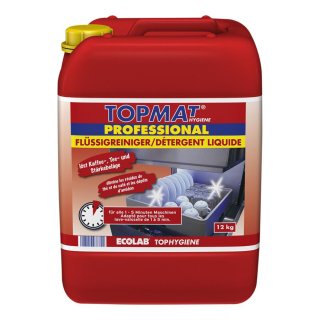 Ecolab Topmat Professional Dtergent Liquide 12 kg